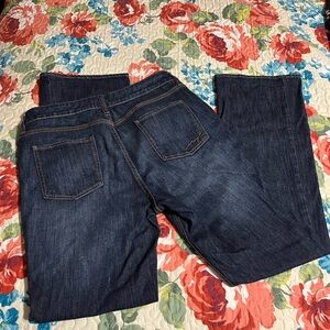 New York & Company Dark Blue Straight Jeans